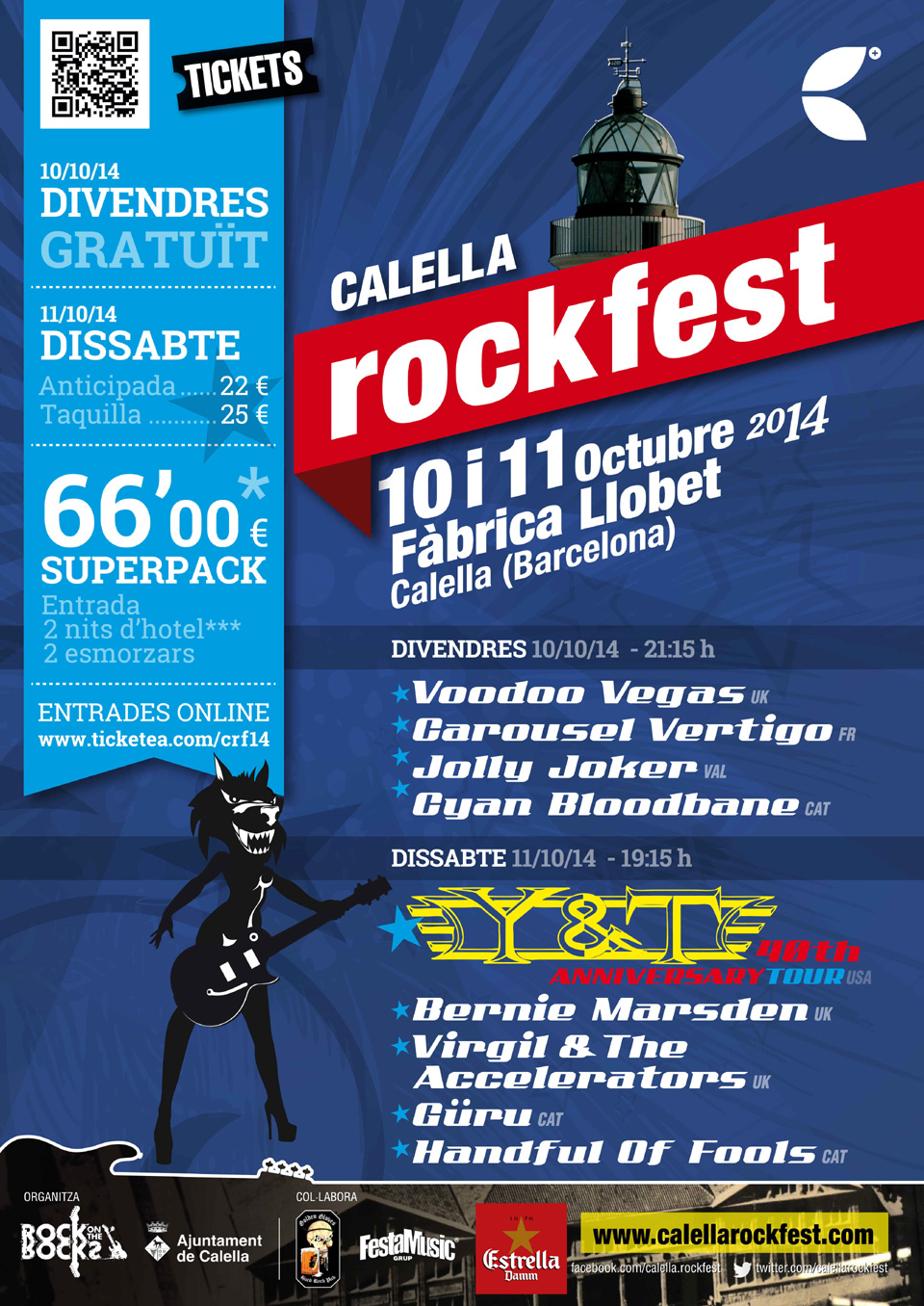 CALELLA ROCK FEST 2014 - Cuenta atrás! | Rock Angels Web & Radio